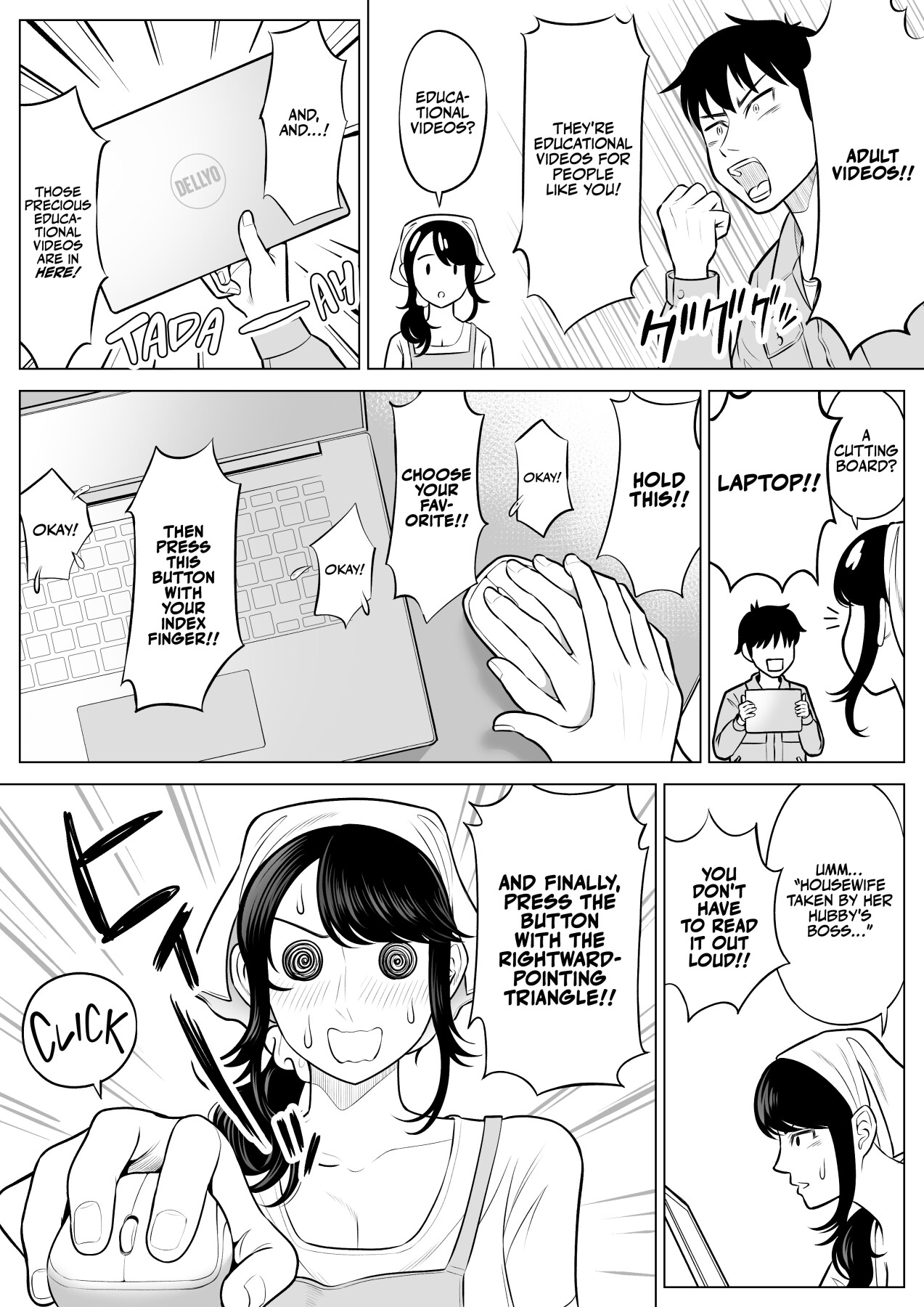 Hentai Manga Comic-Shizuka Tachibana, the Housewife Who Collects My Sperm Donations, Doesn't Know a Damn Thing!!-Chapter 3-39